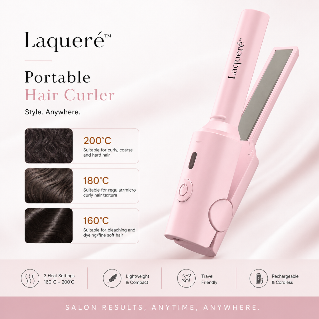 Laqueré Pocket Hair Straightener 2.0