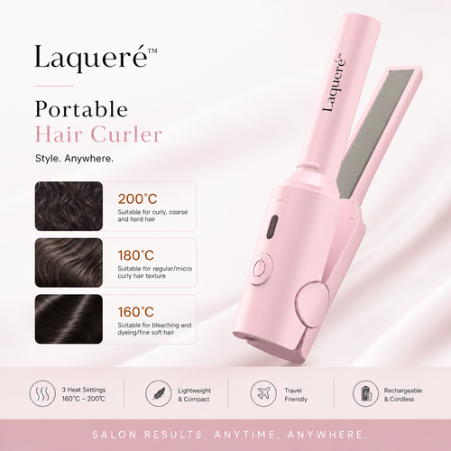 Laqueré Pocket Hair Straightener 2.0