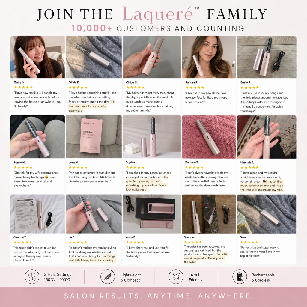 Laqueré Pocket Hair Straightener 2.0