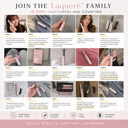 Laqueré Pocket Hair Straightener 2.0